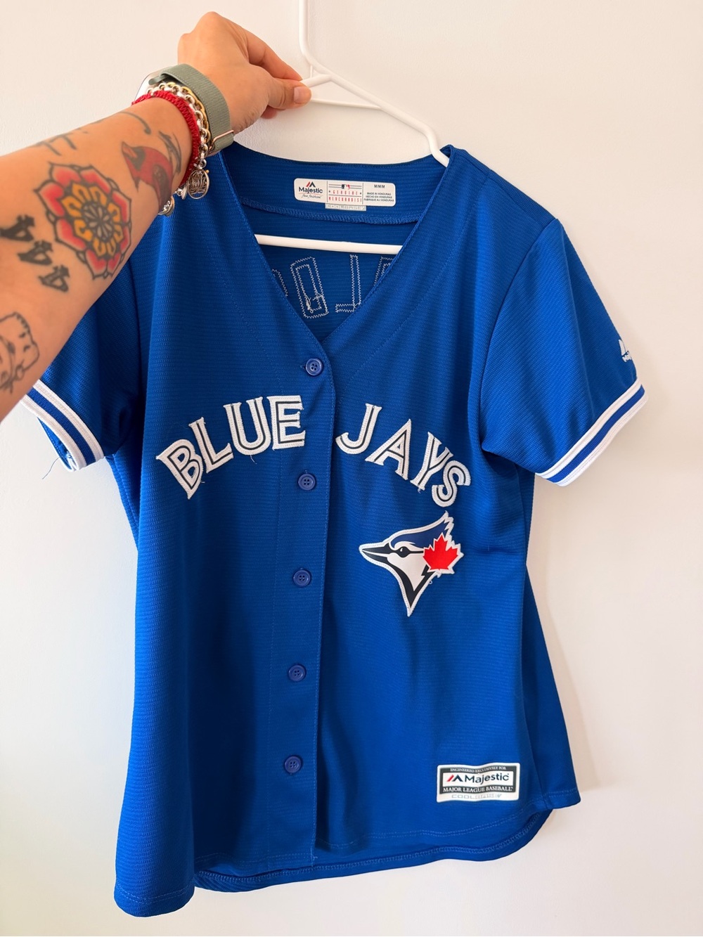 Blue Jays Majestic Royal Blue MLB Jersey Top (Donaldson)